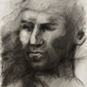 Portrait Sfumato Fusain